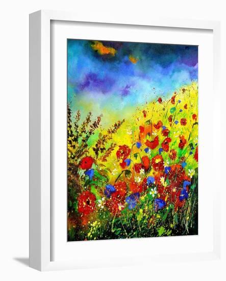 Poppies-Pol Ledent-Framed Art Print