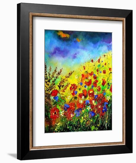 Poppies-Pol Ledent-Framed Art Print