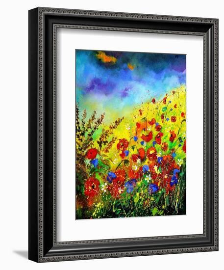 Poppies-Pol Ledent-Framed Art Print