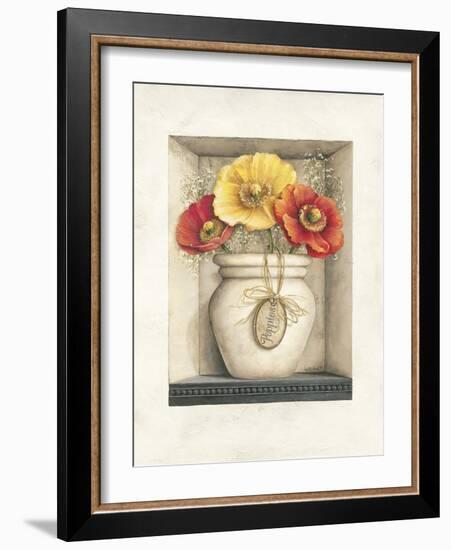 Poppies-Lisa Audit-Framed Giclee Print