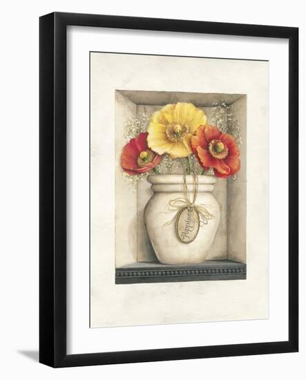 Poppies-Lisa Audit-Framed Giclee Print