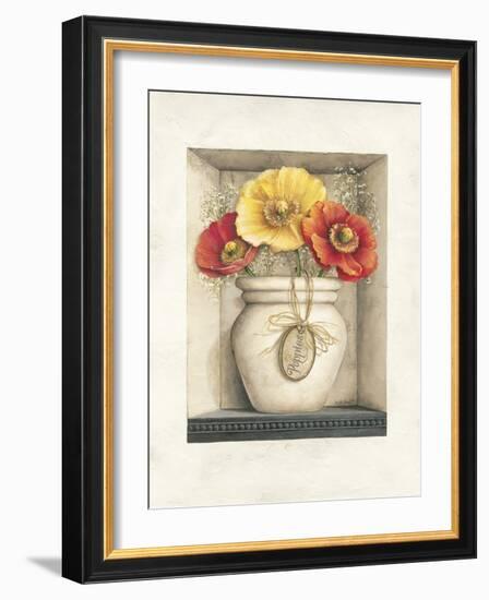 Poppies-Lisa Audit-Framed Giclee Print