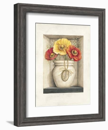 Poppies-Lisa Audit-Framed Giclee Print