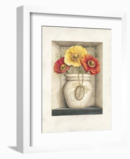 Poppies-Lisa Audit-Framed Giclee Print