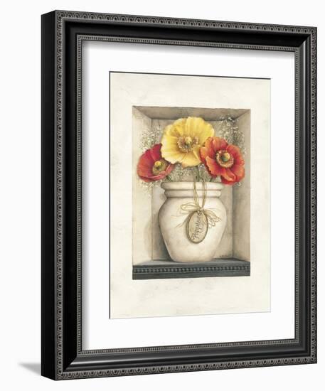 Poppies-Lisa Audit-Framed Giclee Print