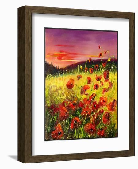 Poppies-Pol Ledent-Framed Art Print