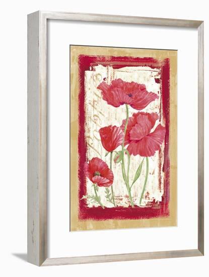 Poppies-Maria Trad-Framed Giclee Print