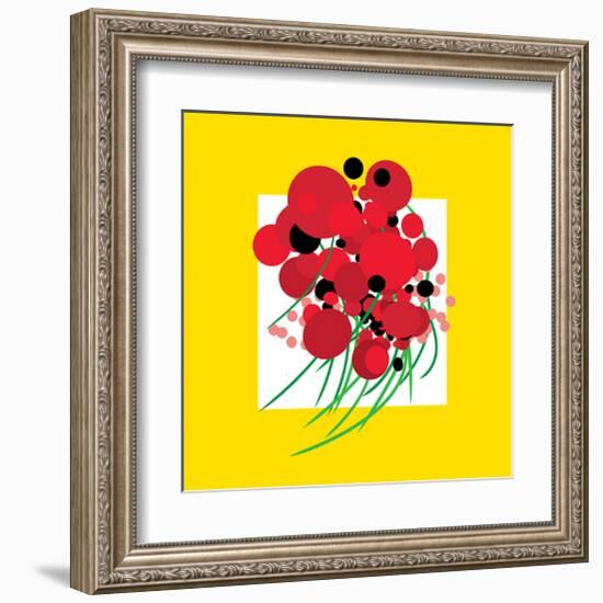 Poppin' Poppies-null-Framed Art Print