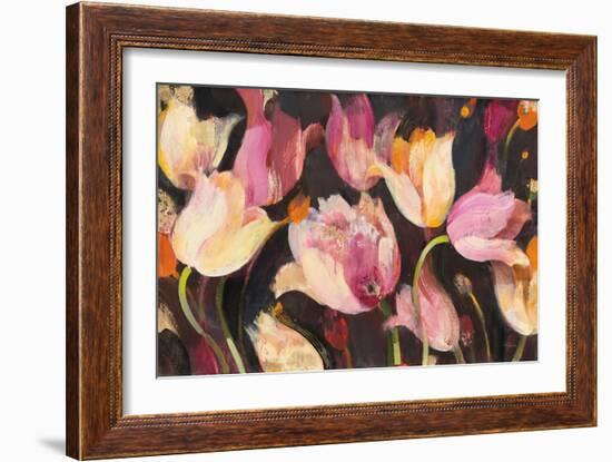 Popping Tulips-Albena Hristova-Framed Art Print