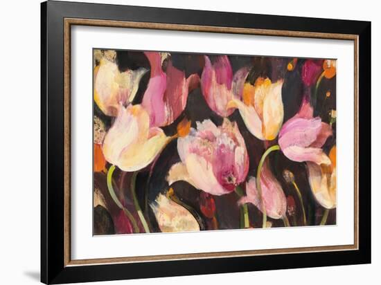 Popping Tulips-Albena Hristova-Framed Art Print