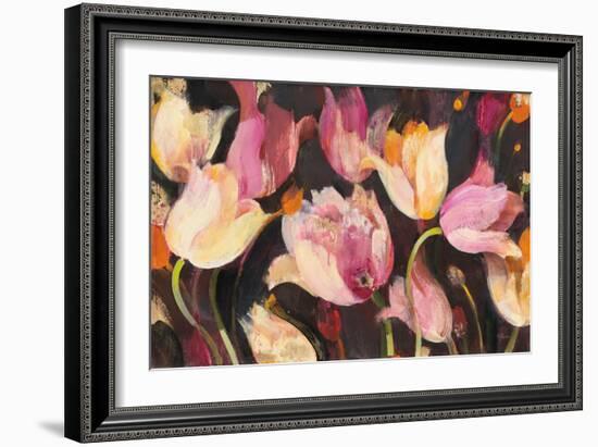 Popping Tulips-Albena Hristova-Framed Art Print