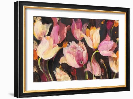 Popping Tulips-Albena Hristova-Framed Art Print