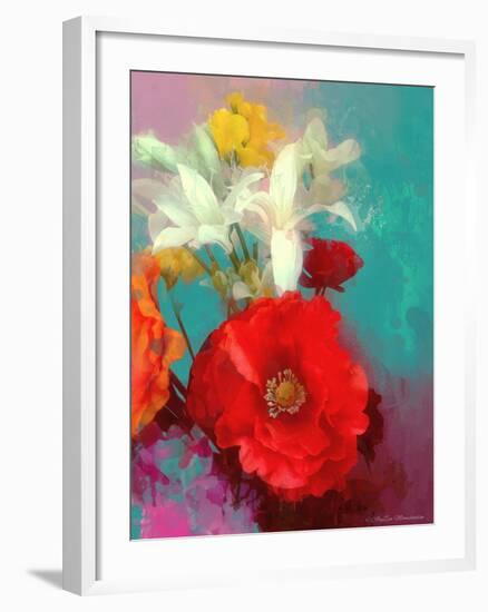 Poppy and Friends, 2014-AlyZen Moonshadow-Framed Giclee Print