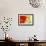 Poppy and Swirls-Jennifer Redstreake Geary-Framed Art Print displayed on a wall