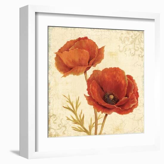 Poppy Bouquet I-Daphne Brissonnet-Framed Art Print