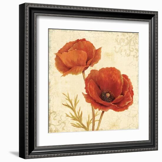 Poppy Bouquet I-Daphne Brissonnet-Framed Art Print