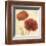 Poppy Bouquet I-Daphné B-Framed Art Print