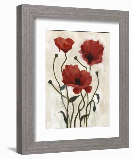 Poppy Bouquet I-Emma Scarvey-Framed Premium Giclee Print