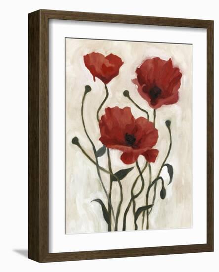 Poppy Bouquet I-Emma Scarvey-Framed Art Print