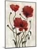 Poppy Bouquet I-Emma Scarvey-Mounted Art Print