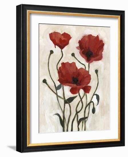 Poppy Bouquet I-Emma Scarvey-Framed Art Print