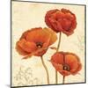 Poppy Bouquet II-Daphne Brissonnet-Mounted Art Print