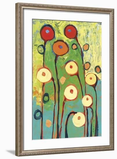 Poppy Celebration-Jennifer Lommers-Framed Giclee Print