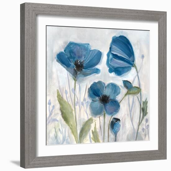 Poppy Dance I-Marilyn Dunlap-Framed Art Print