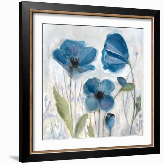 Poppy Dance I-Marilyn Dunlap-Framed Art Print