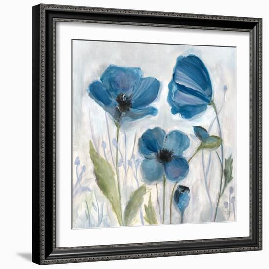 Poppy Dance I-Marilyn Dunlap-Framed Art Print