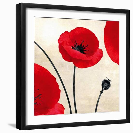 Poppy Dawn-James Worthington-Framed Giclee Print