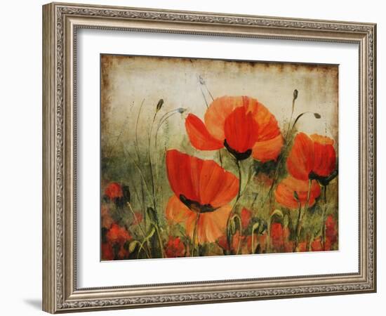 Poppy Daze-Farrell Douglass-Framed Giclee Print