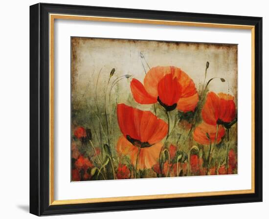 Poppy Daze-Farrell Douglass-Framed Giclee Print