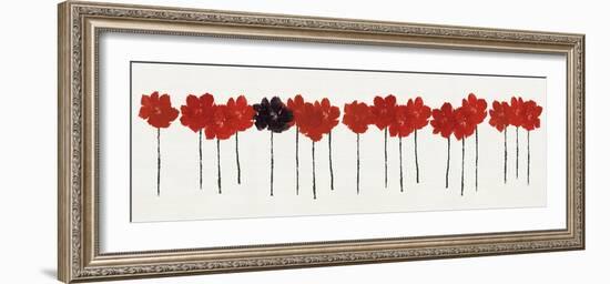 Poppy Drift II-Alice Buckingham-Framed Giclee Print