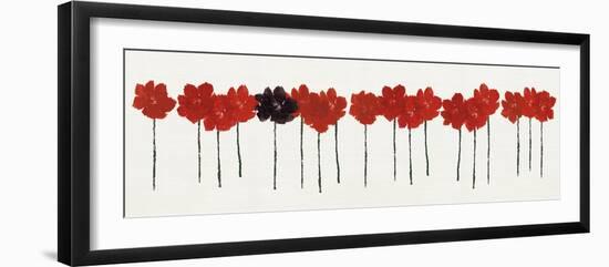 Poppy Drift II-Alice Buckingham-Framed Giclee Print