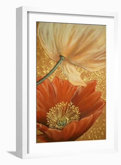 Poppy Duet-Cherie Roe Dirksen-Framed Giclee Print