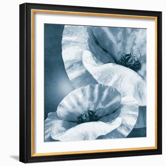 Poppy Dusk II-Lucy Meadows-Framed Giclee Print