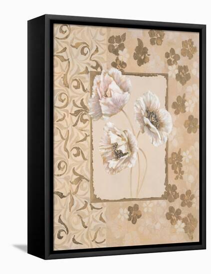 Poppy Elegance-Colleen Sarah-Framed Stretched Canvas