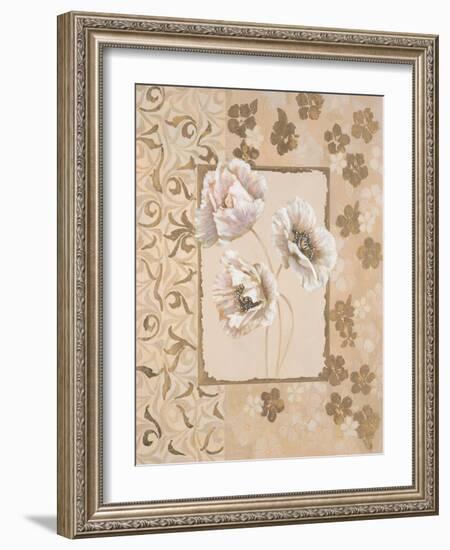 Poppy Elegance-Colleen Sarah-Framed Art Print