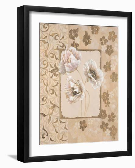 Poppy Elegance-Colleen Sarah-Framed Art Print