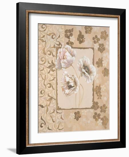 Poppy Elegance-Colleen Sarah-Framed Art Print