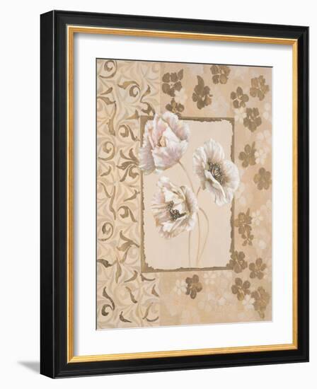 Poppy Elegance-Colleen Sarah-Framed Art Print