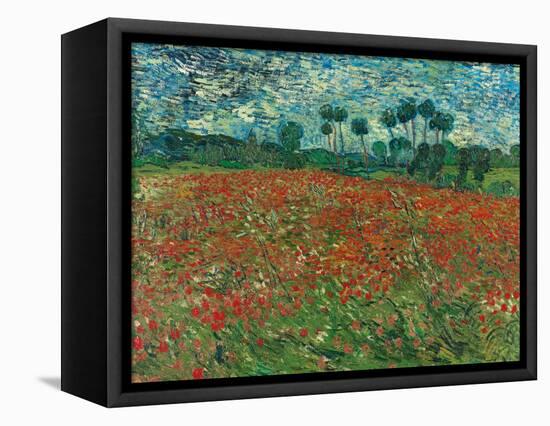 Poppy Field, 1890-Vincent van Gogh-Framed Premier Image Canvas