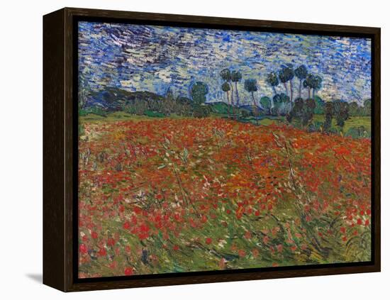 Poppy Field, 1890-Vincent van Gogh-Framed Premier Image Canvas