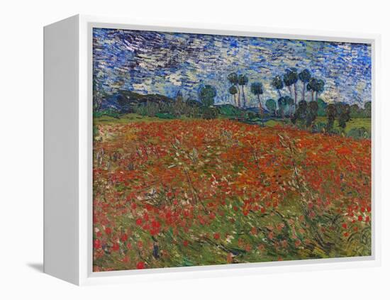 Poppy Field, 1890-Vincent van Gogh-Framed Premier Image Canvas