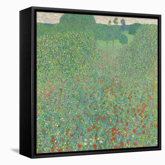 Poppy field, 1907-Gustav Klimt-Framed Premier Image Canvas