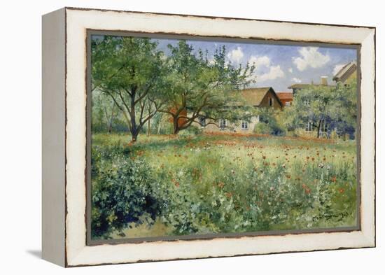 Poppy Field, 1923-Johann Eric Ericson-Framed Premier Image Canvas