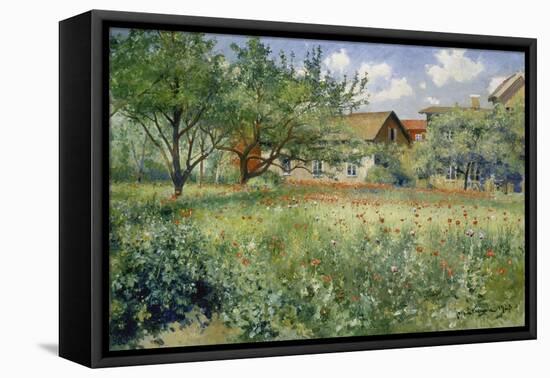 Poppy Field, 1923-Johann Eric Ericson-Framed Premier Image Canvas