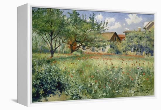 Poppy Field, 1923-Johann Eric Ericson-Framed Premier Image Canvas