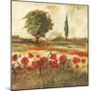 Poppy Field III-Gregory Gorham-Mounted Art Print